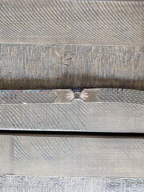 Vintage Stretchy Belt Silver Bow 80s 90s Metal Western Retro